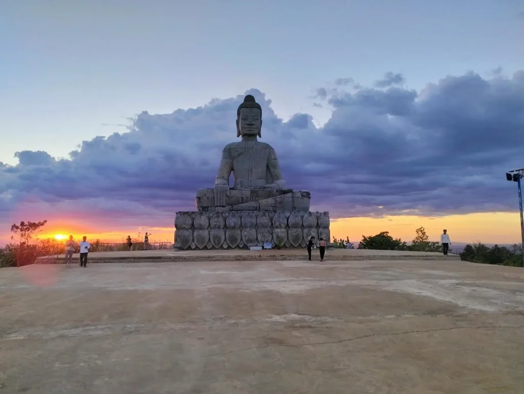 Big Stone Buddha in Banlung